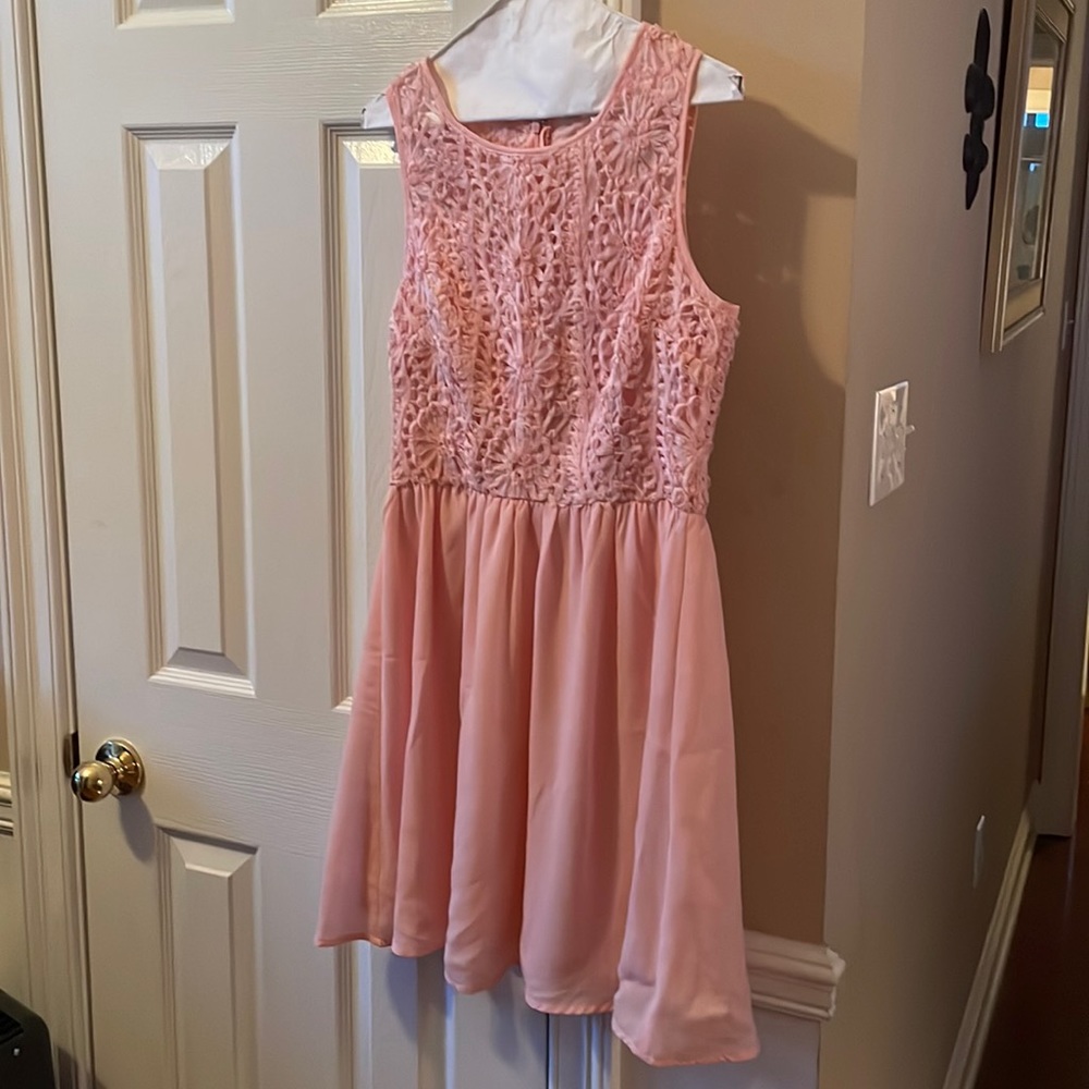 Pink Mini Dress